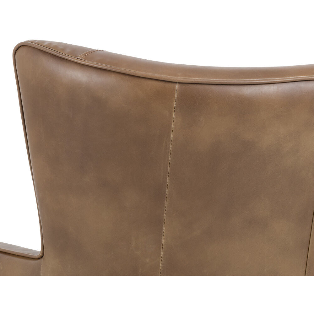 Luther Tobacco Tan Lounge Chair